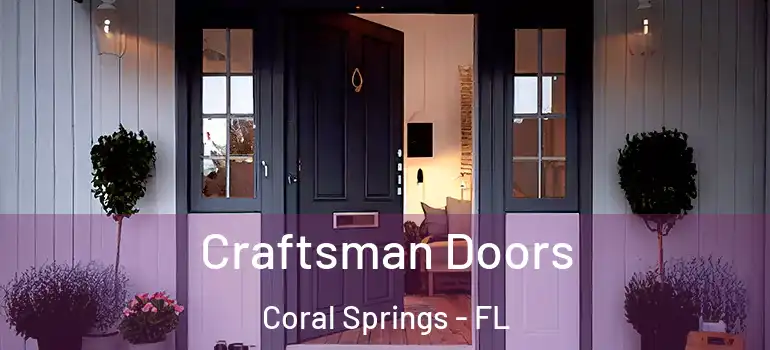  Craftsman Doors Coral Springs - FL