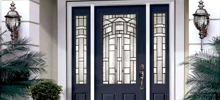 Stained Glass Door Panels in Coral Springs, FL