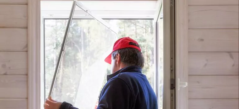 Expandable Window Screen Installation in Coral Springs, FL