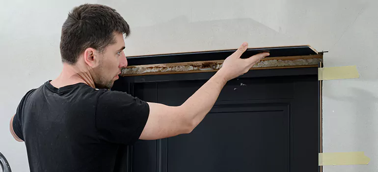 Wood Door Hole Repair in Coral Springs, FL
