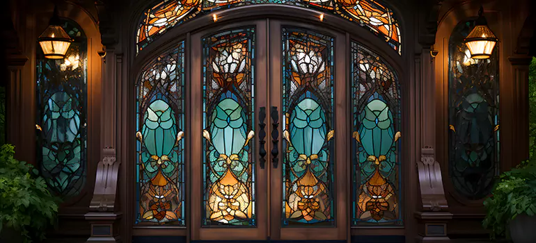 Wrought Iron Storm Door in Coral Springs, FL
