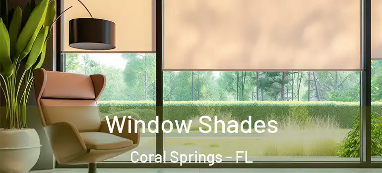  Window Shades Coral Springs - FL